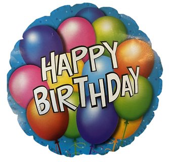 Happy Birthday Balloons