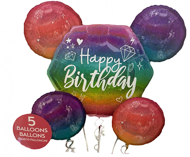 XL Holographic Balloon Bouquet