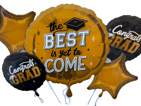 Large Graduation Balloon Bundle