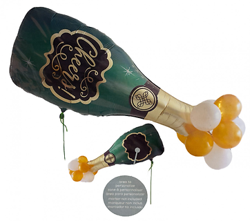 XL Congrats Bubbly-customizable