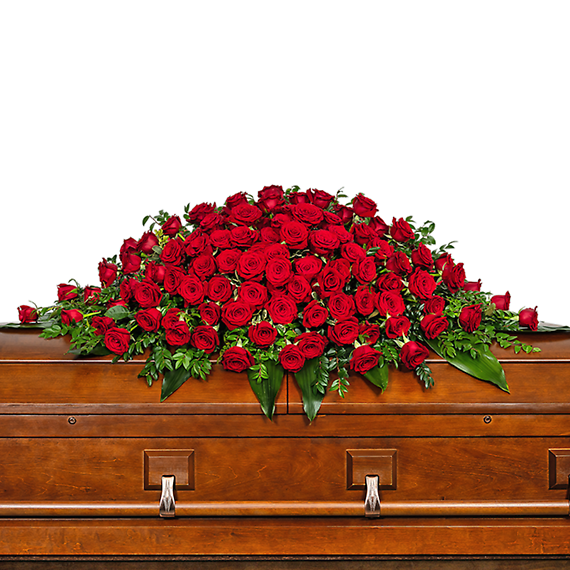 Everlasting Beauty Closed Casket Spray