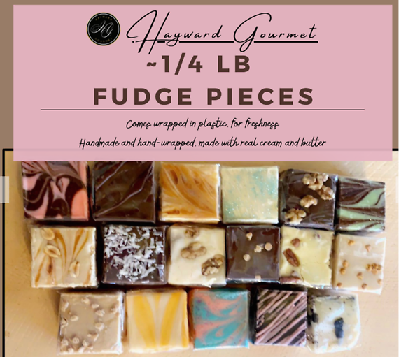 Hayward Gourmet Fudge 1/4 LB