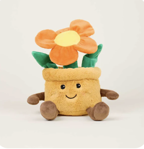 Warmie - Orange Flower Pot