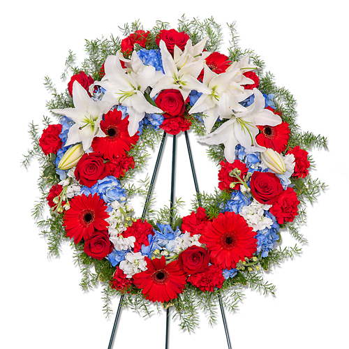 Stars and Stripes Forever Wreath