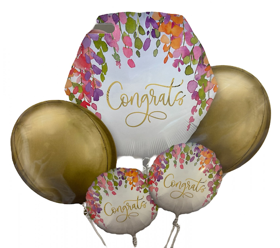 Congrats Balloon Bouquet