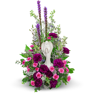 Eternal Embrace with Angel Keepsake