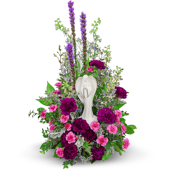 Eternal Embrace with Angel Keepsake