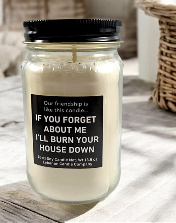 Burn Your House Down Candle