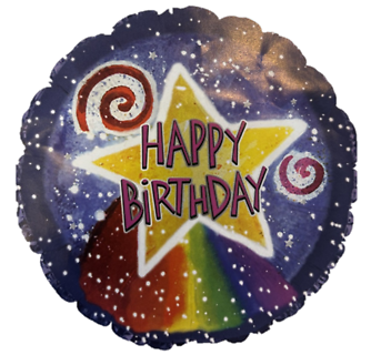 Happy Birthday Swirl