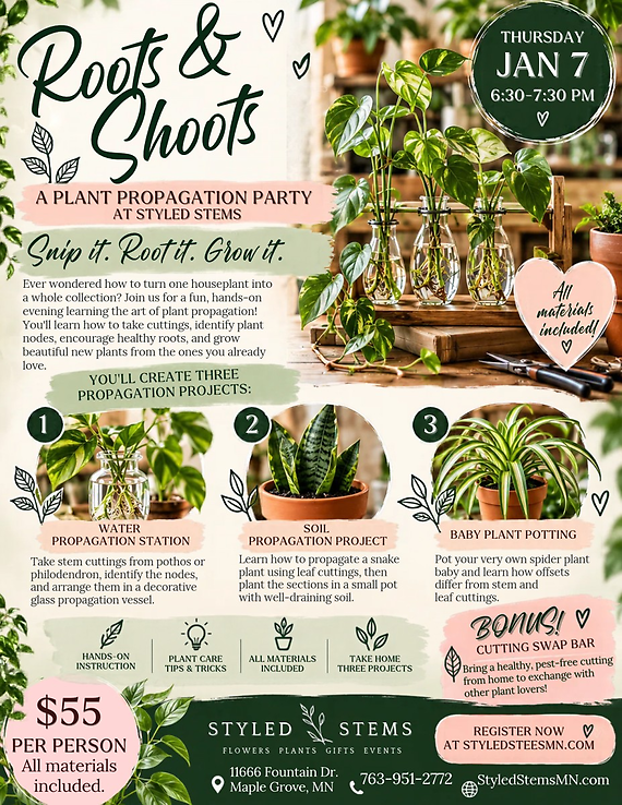 Roots & Shoots January 7, 2027