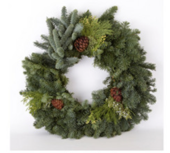 20\" Simply Decorated  Wreath