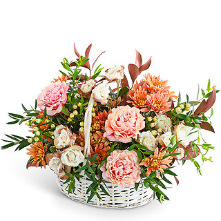 Cappuccino Cascade Basket