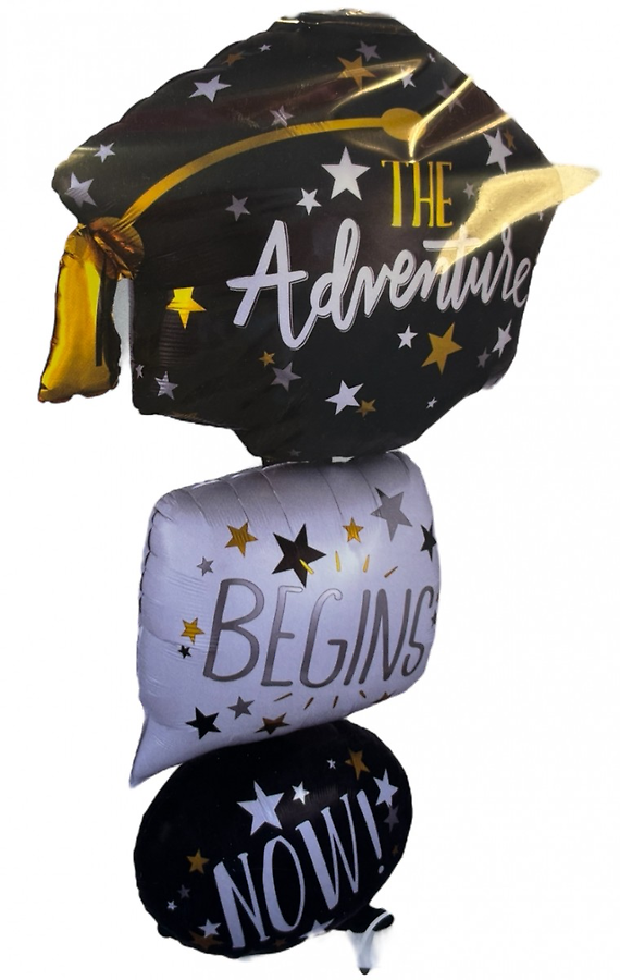 Large Adventure Begins Balloon Bundle