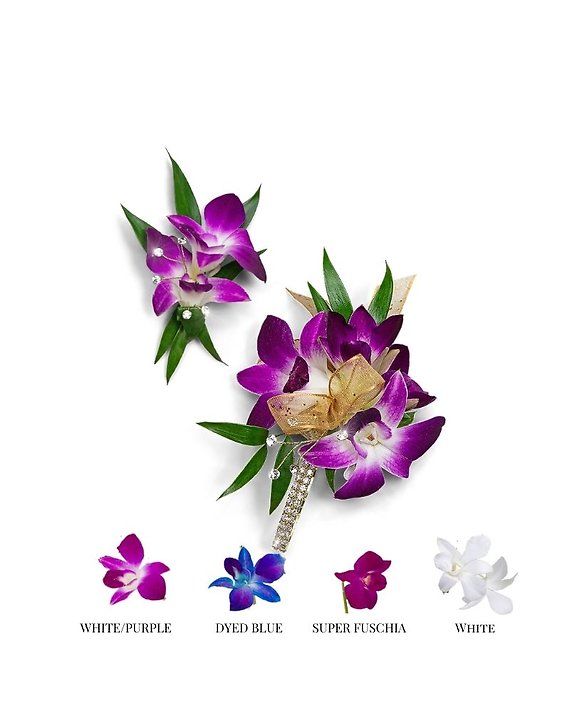 Wanderlust Corsage and Boutonniere Set