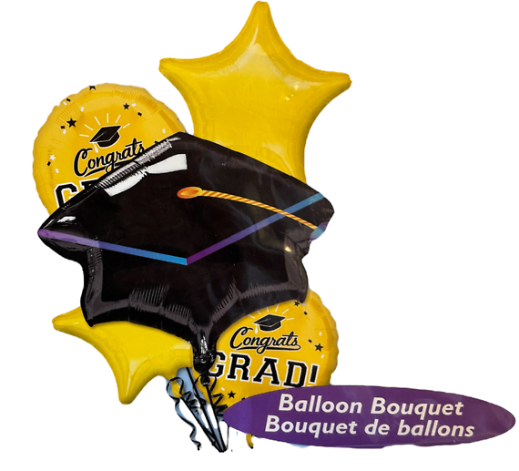 Large Graduation Hat Balloon Bundle