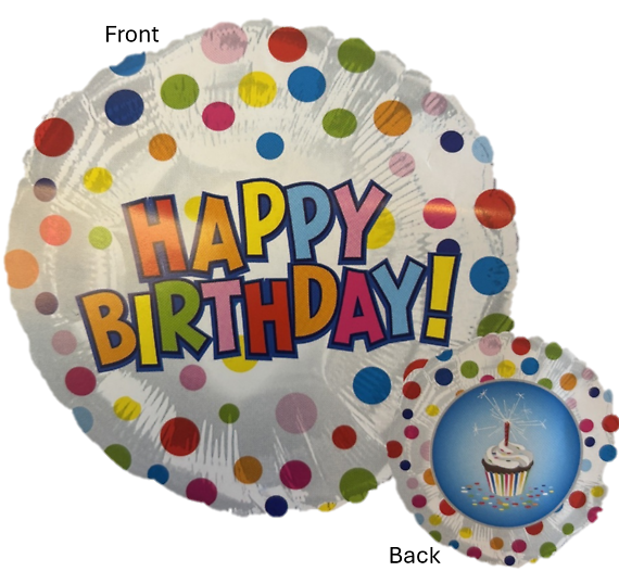 Happy Birthday 2-sided