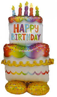 53\" Birthday Cake Balloon